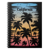 Carnet Palmier de Californie (Devant)