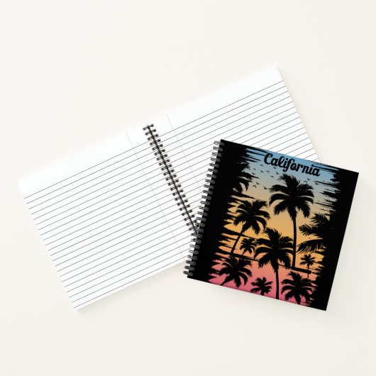 Carnet Palmier de Californie (Intérieur)