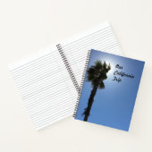 Carnet Palmier de Californie (Intérieur)