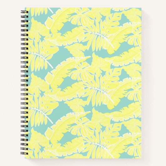 Carnet palmier feuille (Devant)