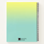 Carnet palmier feuille (Dos)