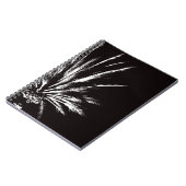 Carnet Palmier noir et blanc (Côté gauche)