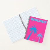Carnet Palmier rose Preppy (Intérieur)