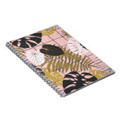 Carnet Palmier tropical feuille motif (Côté Droit)