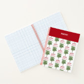 Carnet Palmier Tropical Noël Arbre de Noël (Intérieur)