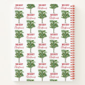 Carnet Palmier Tropical Noël Arbre de Noël (Dos)