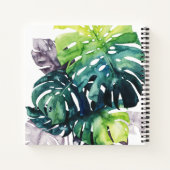 Carnet Palmiers à crémaillère - Feuille fractionnée (Dos)