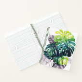 Carnet Palmiers à crémaillère - Feuille fractionnée (Intérieur)