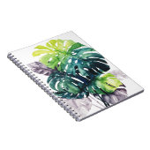 Carnet Palmiers à crémaillère - Feuille fractionnée (Côté Droit)