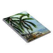 Carnet Palmiers Abstraits (Côté Droit)