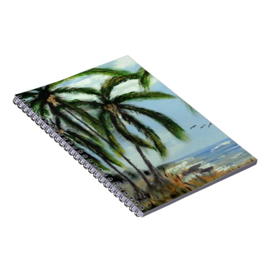 Carnet Palmiers Abstraits (Côté Droit)