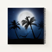 Carnet Palmiers au clair de lune (Dos)