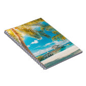 Carnet Palmiers au coucher du soleil (Côté Droit)