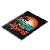 Carnet Palmiers Plage Hawaïenne (Côté gauche)