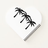Carnet Palmiers tropicaux (Dos)