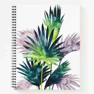 Carnet Palmiers Twilight - Franges de palmiers