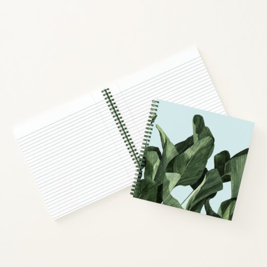 Carnet Palms Celadon (Intérieur)
