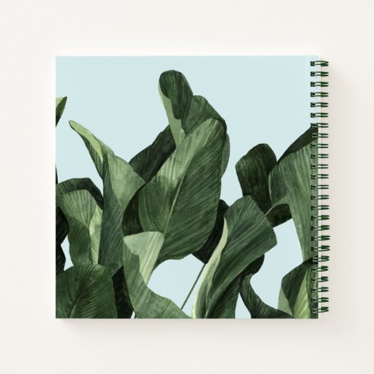 Carnet Palms Celadon (Dos)