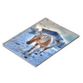 Carnet Palomino Paint Horse-lover's Equine Design (Côté gauche)