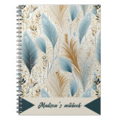 Carnet Pampas Grass adorable (Devant)