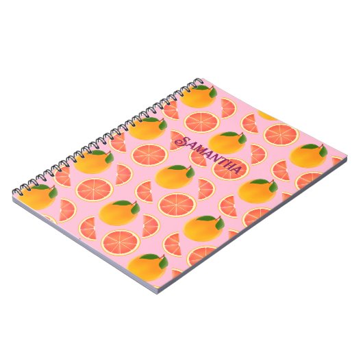 Carnet Pamplemousse (Côté gauche)