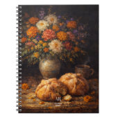 Carnet Pan de Muerto Floral Still Life | Monogram (Devant)