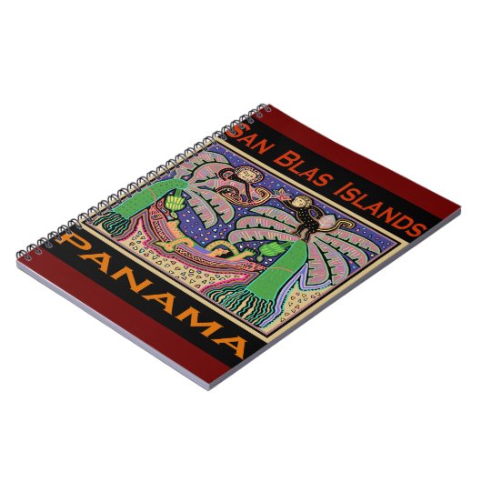 Carnet Panama Mola (Côté gauche)