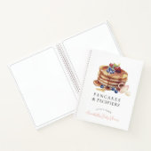 Carnet Pancakes & Pacifiers Pink Baby Shower Guest Book (Intérieur)