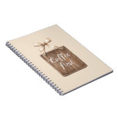 Carnet Pancarte Premier Café Arc (Côté Droit)