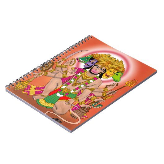 Carnet  Panchmukhi Hanuman  (Côté gauche)