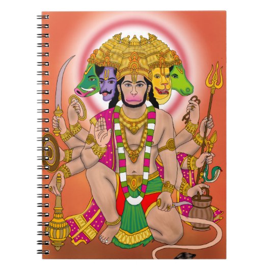 Carnet  Panchmukhi Hanuman  (Devant)