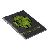 Carnet Pancho Doodle Character pour robot Android™ (Côté Droit)