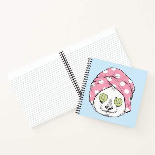 Carnet Panda Au Spa (Intérieur)