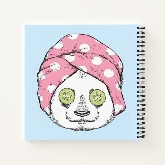 Carnet Panda Au Spa (Dos)