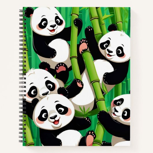 Carnet Panda Bambou (Devant)