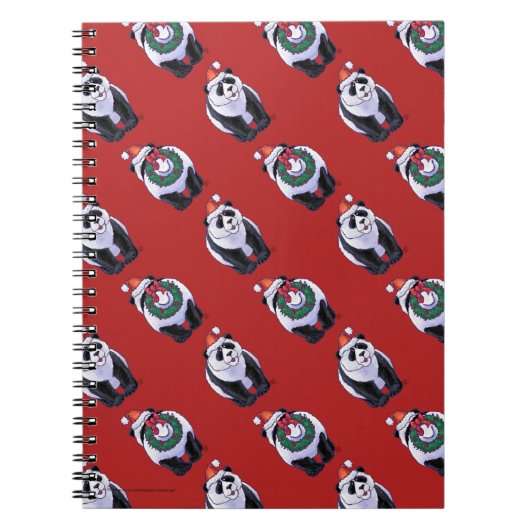 Carnet Panda Bear Christmas (Devant)