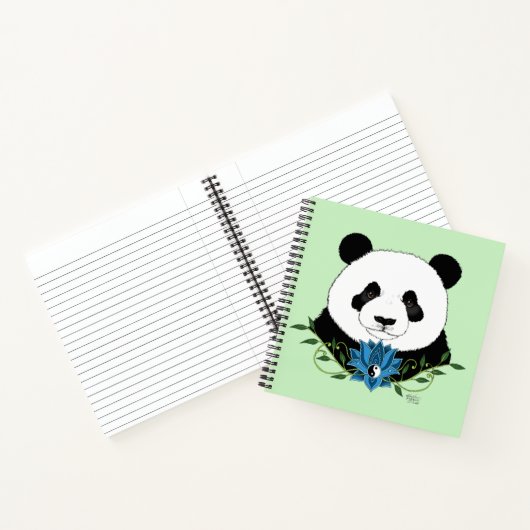 Carnet Panda Bear Lotus (Intérieur)
