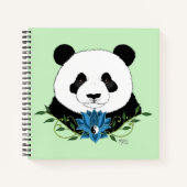 Carnet Panda Bear Lotus (Devant)