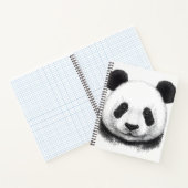 Carnet Panda Bear Wild Nature Animal Illustration Art (Intérieur)