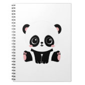 Carnet Panda bébé mignonne (Devant)