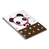 Carnet Panda de Kawaii (Côté Droit)