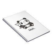 Carnet Panda de Meh (Côté Droit)