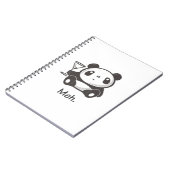 Carnet Panda de Meh (Côté gauche)