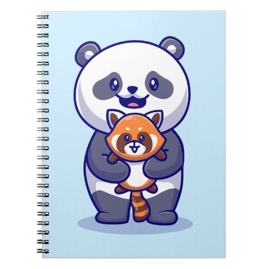 Carnet Panda et Fox (Devant)