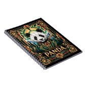 Carnet Panda, faune Art déco (Côté Droit)