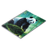 Carnet Panda géant dans la forêt de Bamboo (Côté gauche)