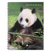 Carnet Panda géant Mei Xiang (Devant)