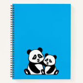 Carnet Panda Hugging (Devant)