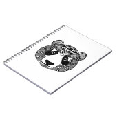 Carnet Panda inspiré (Côté gauche)