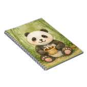 Carnet Panda mignon (Côté Droit)